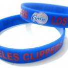 NBA Los Angeles Clippers Team Silicone Rubber Bracelet Sport Unisex Fashion Multi Color Wristband