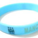 Manchester City Football Soccer Club Silicone Rubber Bracelet Sport Team Unisex Fashion Wristband