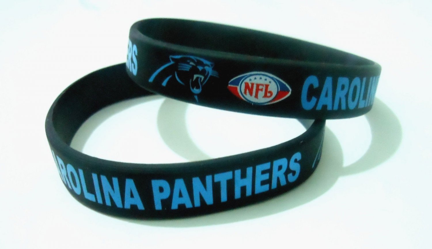 Carolina Panthers NFL American Football Team Silicone Rubber Bracelet