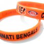 Cincinnati Bengals NFL Football Team Silicone Rubber Bracelet Sport Unisex Fashion Wristband