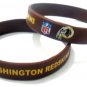 Washington Redskins NFL Football Team Silicone Rubber Bracelet Sport Unisex Fashion Wristband