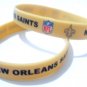 New Orleans Saints NFL Football Team Silicone Rubber Bracelet Sport Unisex Fashion Wristband