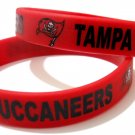 Tampa Bay Buccaneers NFL Football Team Silicone Rubber Bracelet Sport Unisex Fashion Wristband