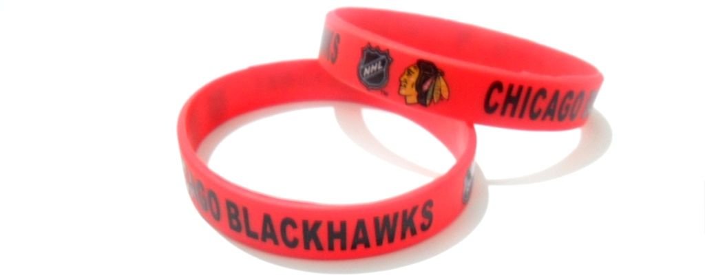 Chicago Blackhawks Bracelet Best Bracelets Chicago Blackhawks Nhl Hockey Team Silicone Rubber Bracelet Sport