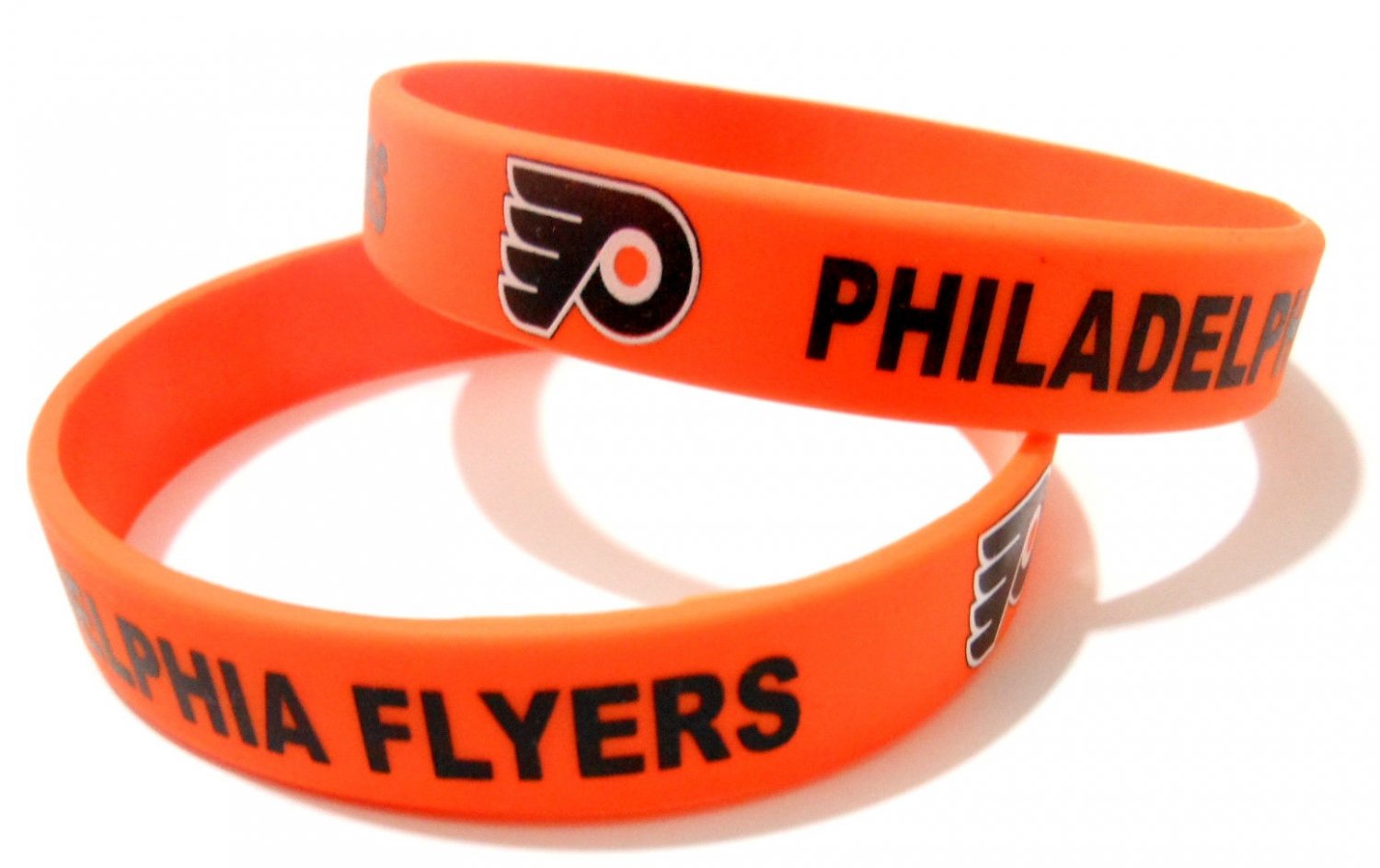 Philadelphia Flyers NHL Hockey Team Silicone Rubber Bracelet Sport