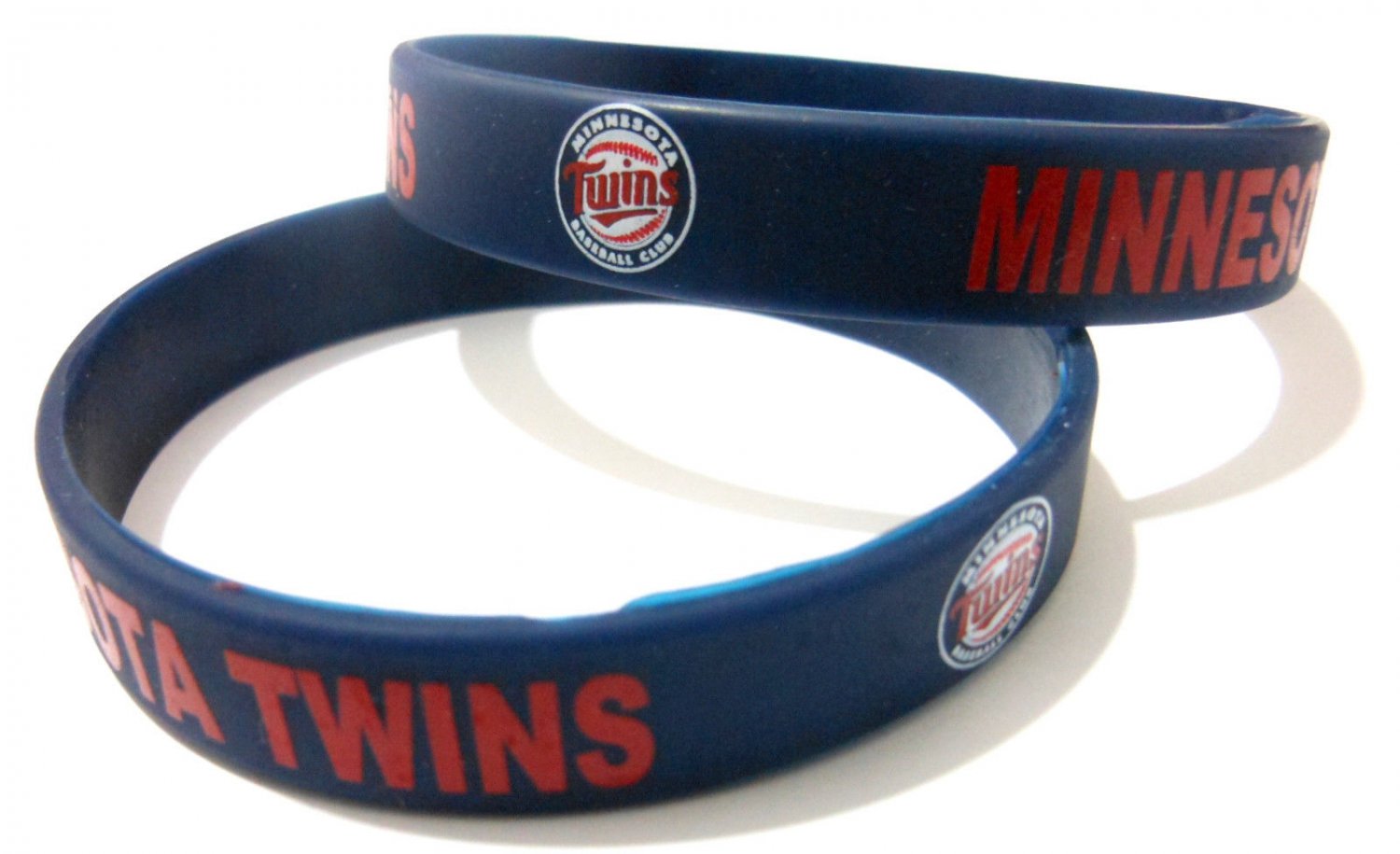 Minnesota Twins MLB Baseball Team Silicone Rubber Bracelet Sport Unisex