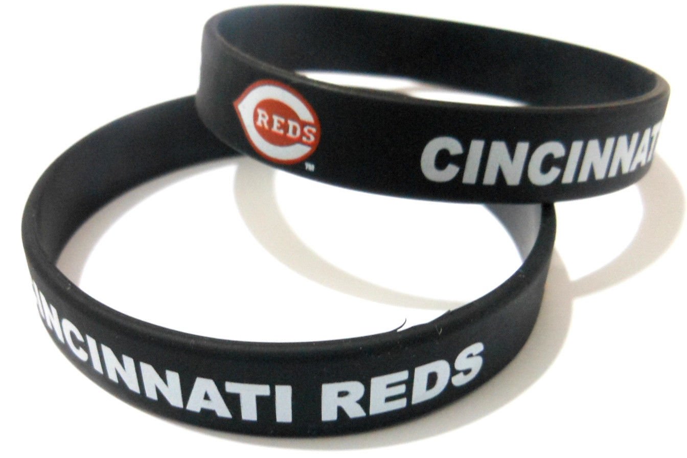 Cincinnati Reds MLB Baseball Team Silicone Rubber Bracelet Sport Unisex