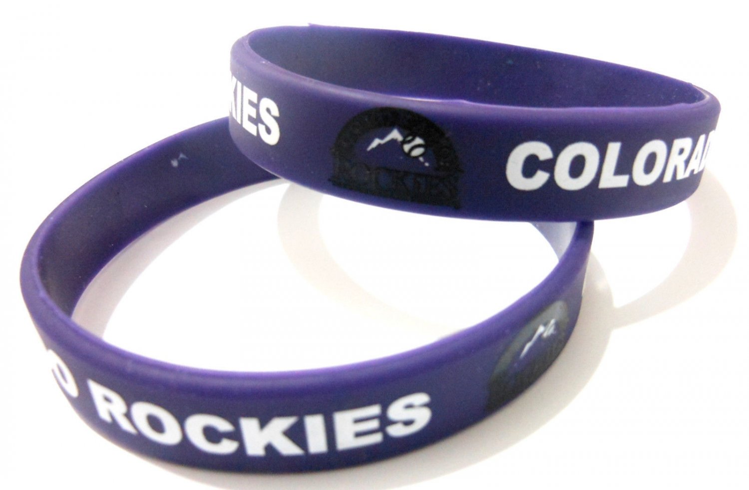 Colorado Rockies MLB Baseball Team Silicone Rubber Bracelet Sport
