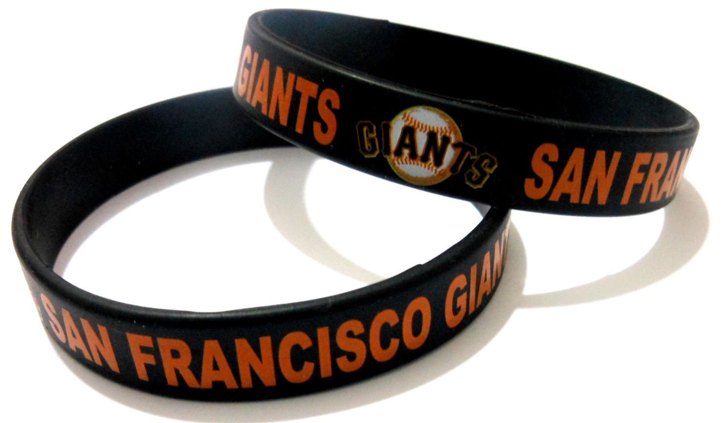 San Francisco Giants MLB Baseball Team Silicone Rubber Bracelet Sport