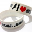 Michael Jackson Pop Singer Celebrity Silicone Rubber Bracelet Spain Unisex Fashion Wristband