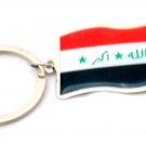 Unisex Iraq Flag keychain Souvenir Iraqi Key Chain