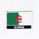 Algeria Multicolor Country Flag Logo Embroidered Iron On Backing Heat Seal Patch