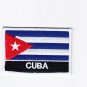 Cuba MultiColor Country Flag Logo Embroidered Iron On Backing Heat Seal Patch