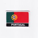 Portugal MultiColor Country Flag Logo Embroidered Iron On Backing Heat Seal Patch