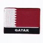 Qatar MultiColor Country Flag Logo Embroidered Iron On Backing Heat Seal Patch
