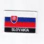 Slovakia MultiColor Country Flag Logo Embroidered Iron On Backing Heat Seal Patch