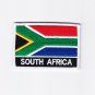 South Africa MultiColor Country Flag Logo Embroidered Iron On Backing Heat Seal Patch