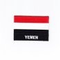 Yemen MultiColor Country Flag Logo Embroidered Iron On Backing Heat Seal Patch