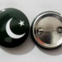 Pakisatan National Country Flag Button Badge Lapel Pin Tin Plate 30 mm Diameter