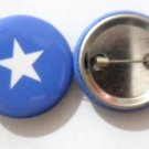 Somalia National Country Flag Button Badge Lapel Pin Tin Plate 30 mm Diameter