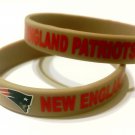 New England Patriots NFL Football Team Silicone Rubber Bracelet Sport Unisex Fashion Wristband