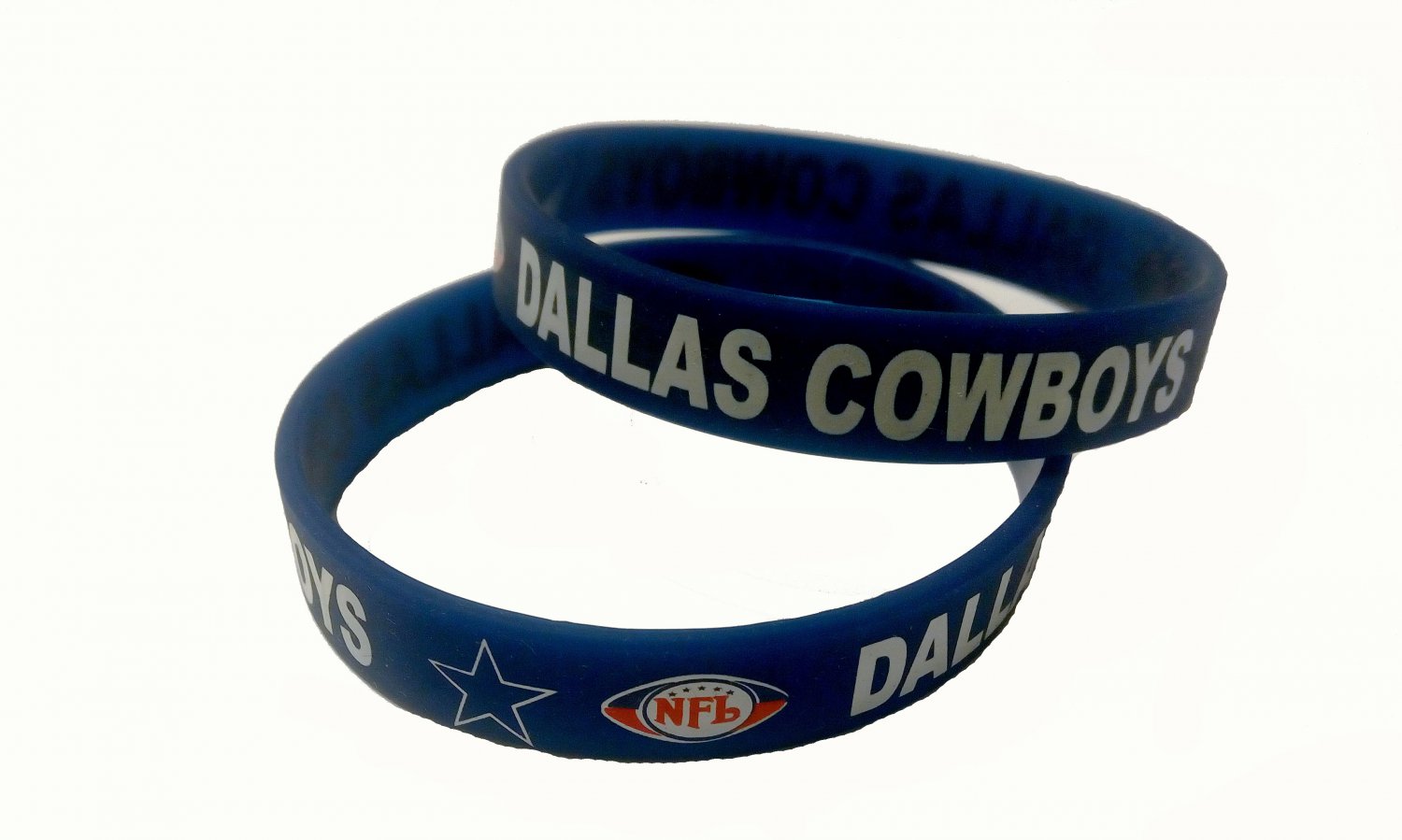 Dallas Cowboys NFL Football Team Silicone Rubber Bracelet Sport Unisex