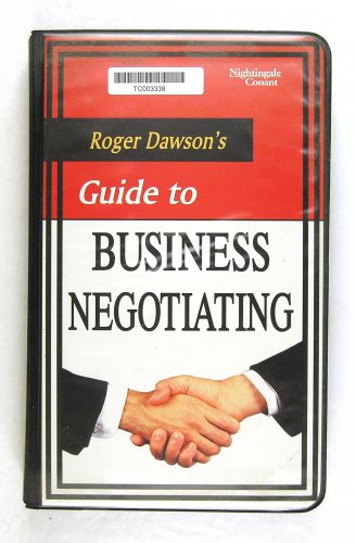Roger Dawson's Guide to Business Negotiating (Roger Dawson) VHS Nightingale Cona