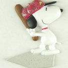 Snoopy with Baseball Bat - Peanuts Christmas Ornament