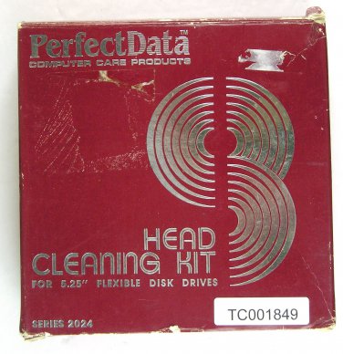 PerfectData Head Cleaning Kit FOR 5.25" FLEXIBLE DISK DRIVES