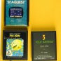 Atari Pac-Man Cartridge (1981 - CX2646), Activision Seaquest Cartridge (1983 - A
