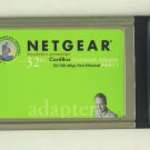 Netgear FA511 32bit CardBus Notebook Adapter 10/100 Mbps Fast Ethernet