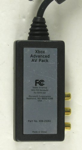 Xbox X08-25261 Advanced AV Pack