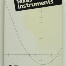 Texas Instruments TI-83 GuideBook Guide Book