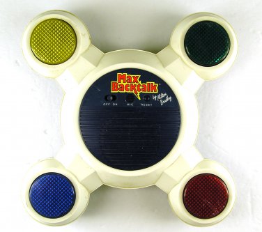 Milton Bradley Max Backtalk Game circa 1986