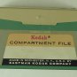 Kokak Compartment File Case (Metal/Plastic)