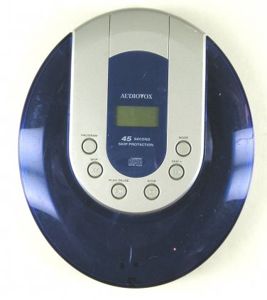 Audiovox DM8206-45ES CD Player 45 Second Anti-Skip Protection