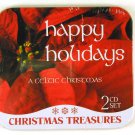 CHRISTMAS TREASURES Happy Holidays - A Celtic Christmas - 2 CD Set NEW SEALED