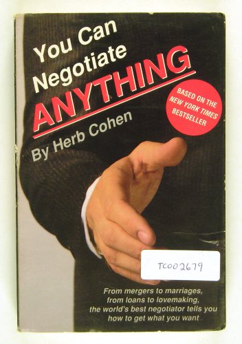 You Can Negotiate Anything (Herb Cohen) CASSETTE