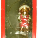 American Greetings Teddy Bear Glass Ornament with Stand