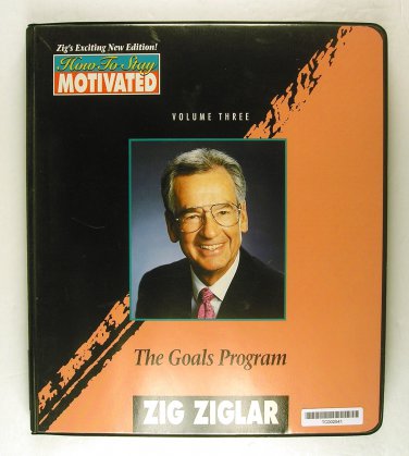 The Goals Program Volume Three (Zig Ziglar) CASSETTE