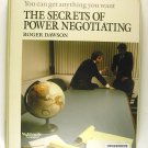 The Secrets Of Power Negotiating (Roger Dawson) CASSETTE Nightingale Conant