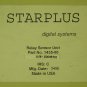 STARPLUS 1435-00 Relay Sensor Unit