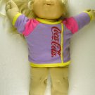 Cabbage Patch Kid Doll with Coca-Cola Shirt