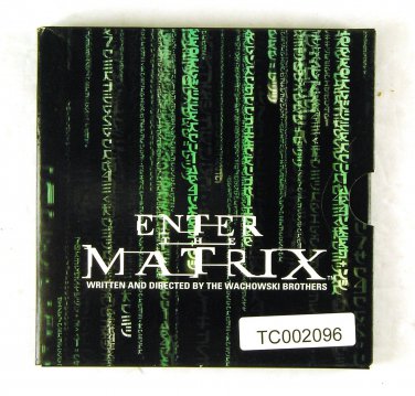 ENTER THE MATRIX Game PC Win 98/ME/2000/XP CD Warner Brothers Infogames