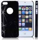 Hard Plastic Protective Case Back Case for iPhone 5 - Black