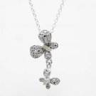 Diamond Butterfly Necklace