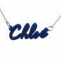 Order NAME of YOUR choice on Acrylic Name Necklace / Sterling Silver chain - NP30541AC-SS
