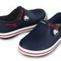 Navy and Red