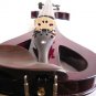Electric Violin Purple-black Silent