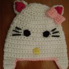 HELLO KITTY CROCHET HAT